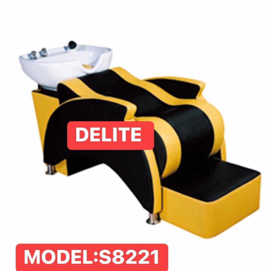 Delite Luxury Backwash Shampoo Hair Washing Chair with Shampoo Bowl Sink Unit | Salon Barber Chair &nbsp;Model: S8221