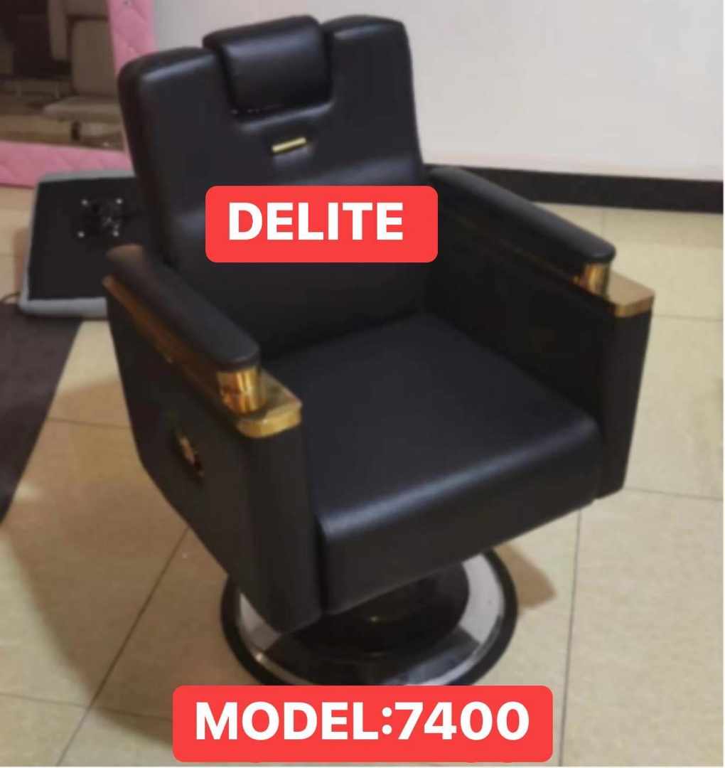 Delite Leather Barber Chair | Salon Chair Model: 7400